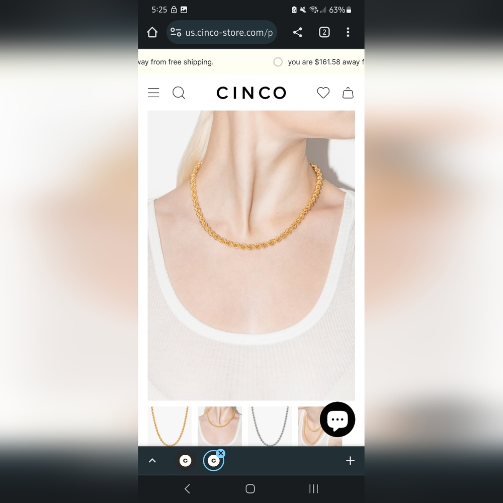 COPY - Cinco jewelry set